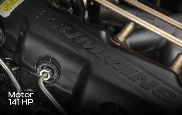 CAMIÓN NPS / 1067 / 141 HP / CHASIS LARGO CABINA Y MEDIA / 4X2  -  5TON